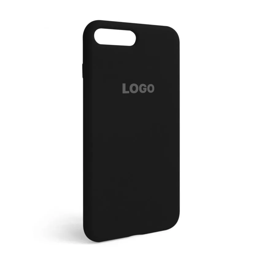 Чохол силіконовий для смартфонів чорний 7 Plus 8 Plus