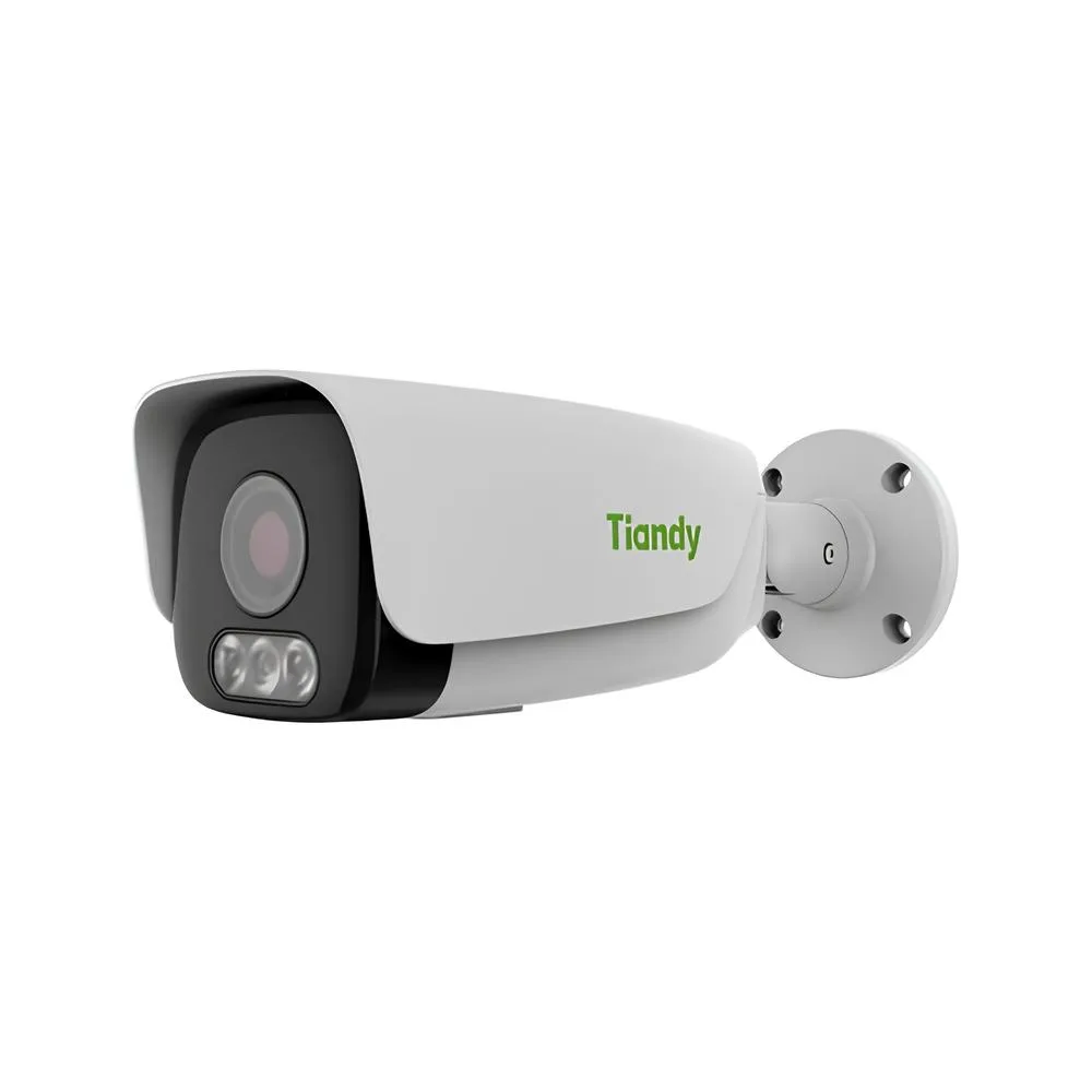 IP-камера Tiandy TC-C34LQ Спецификация: LK/I3W/A/E/Y/M/S/H/LPR/2.8-12mm, 4MP, моторизованный цветной LPR-курок, f/1.3, LED 40м, IR 30м, DC 12V, PoE, IP67.