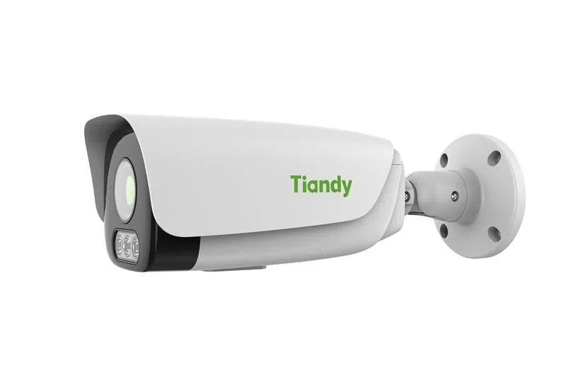 IP-камера Tiandy TC-C34LQ Спецификация: LK/I3W/A/E/Y/M/S/H/LPR/2.8-12mm, 4MP, моторизованный цветной LPR-курок, f/1.3, LED 40м, IR 30м, DC 12V, PoE, IP67.