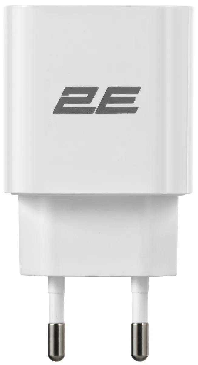 Зарядний пристрій мережевий 2E 25Вт USB-C PD, білий