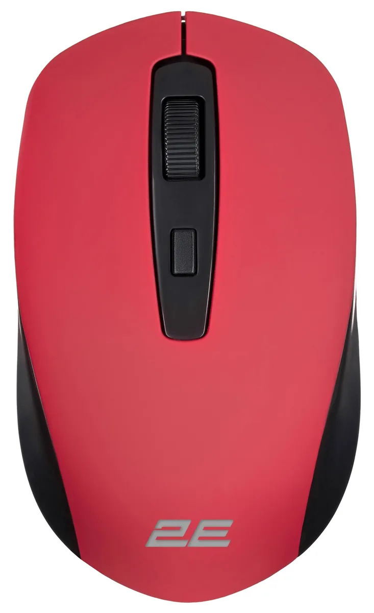 Миша 2E MF211, WL, червоний
