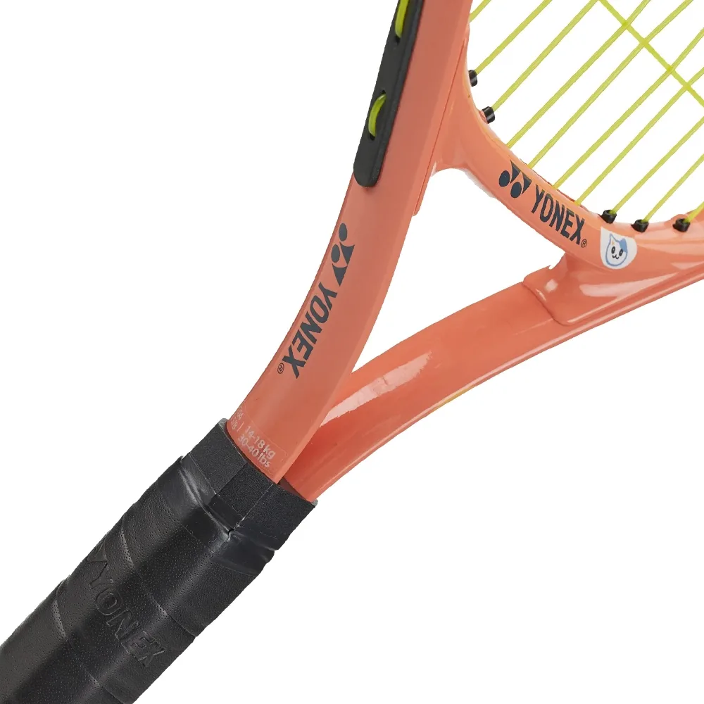 Ракетка для тенісу Yonex алюмінієва 23 дюйма помаранчева
