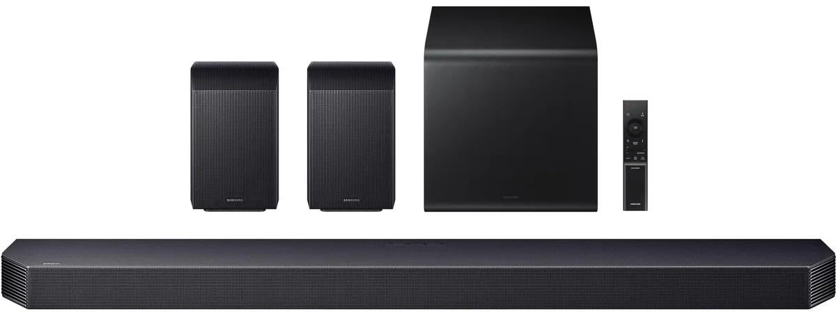 Саундбар Samsung HW-Q930F 580Вт, 9.1.4, BT, HDMI-eARC, Wi-Fi, саб, Dolby Atmos, чорний