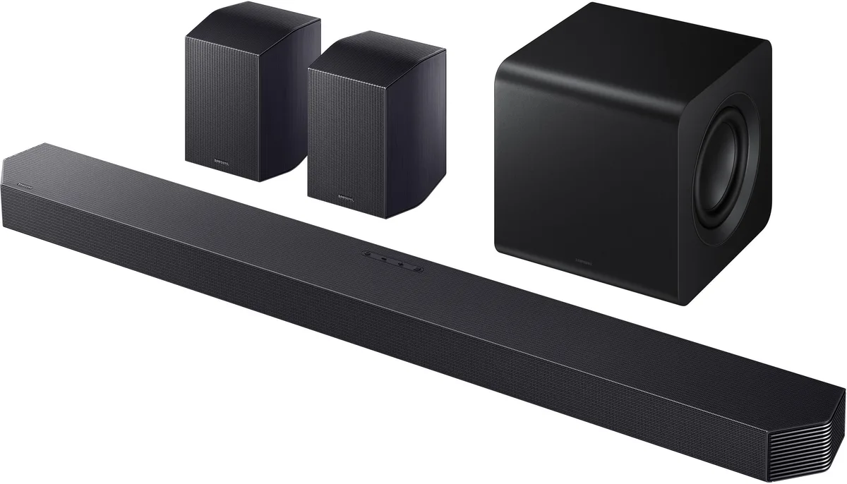 Саундбар Samsung HW-Q930F 580Вт, 9.1.4, BT, HDMI-eARC, Wi-Fi, саб, Dolby Atmos, чорний