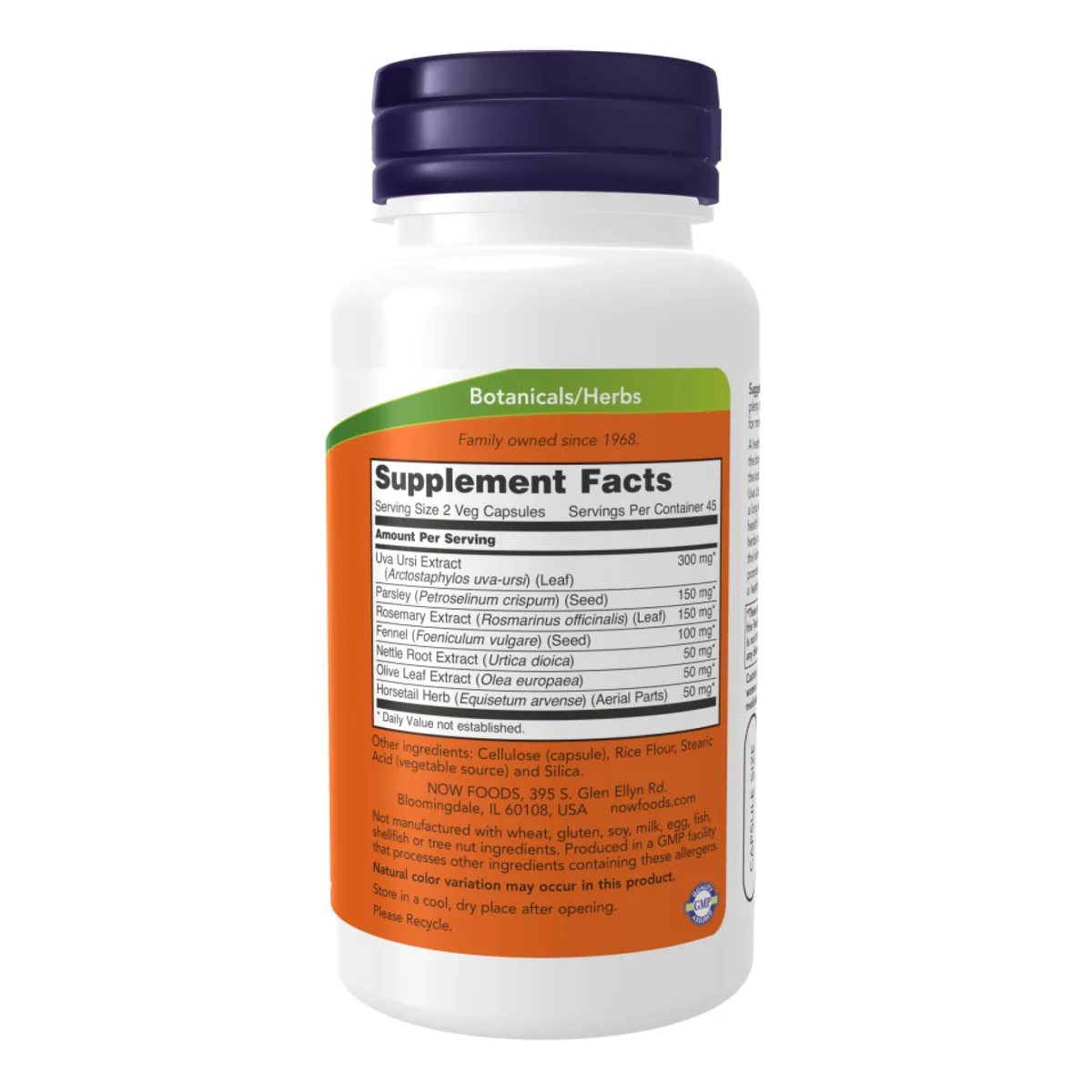 Клінічна рослинна добавка Now Foods Kidney Cleanse 90 вегетаріанських капсул