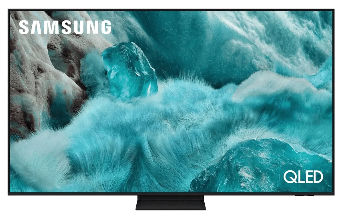 LED-телевізор Samsung QLED 55" 4K Чорний
