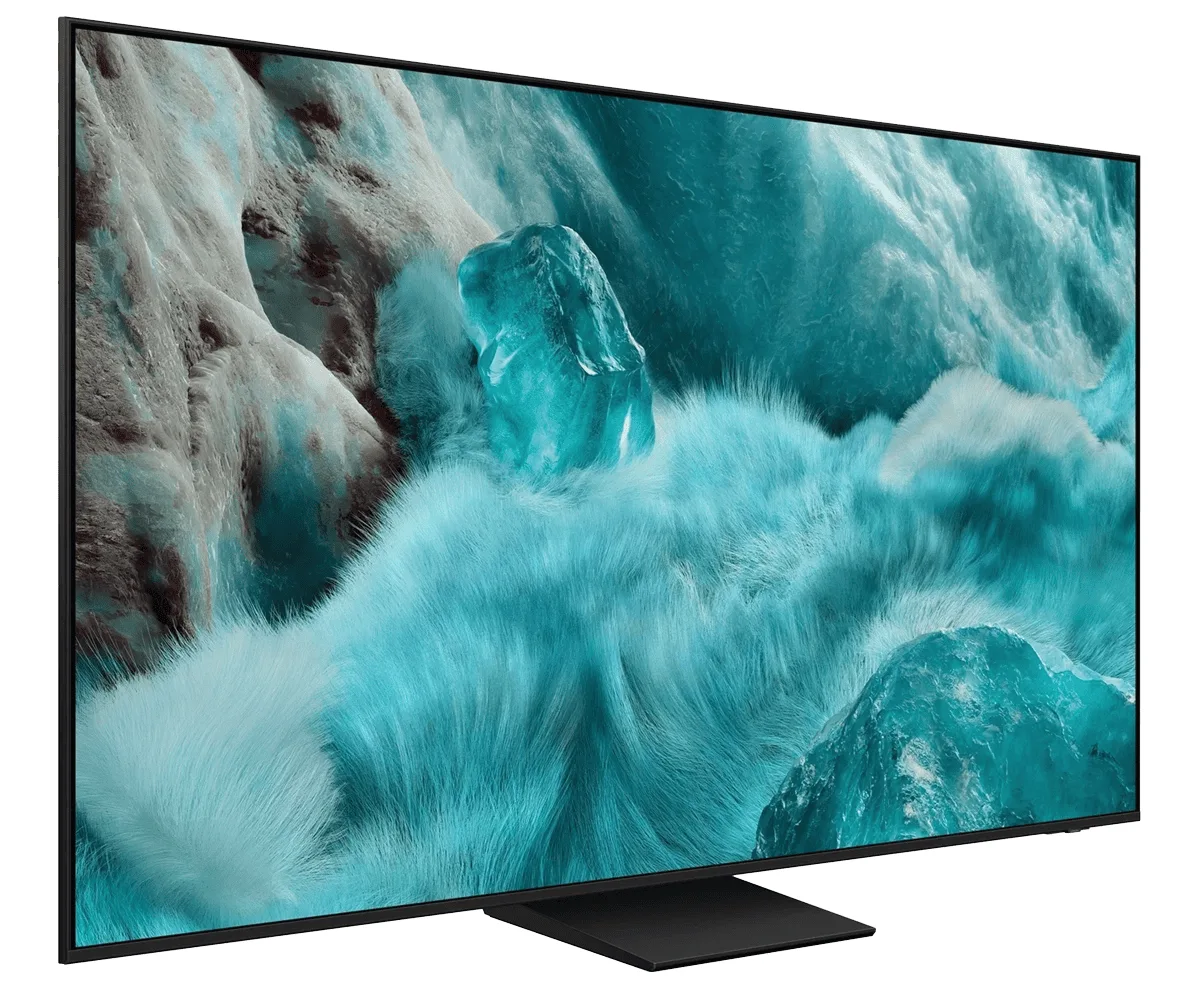 LED-телевізор Samsung QLED 55" 4K Чорний