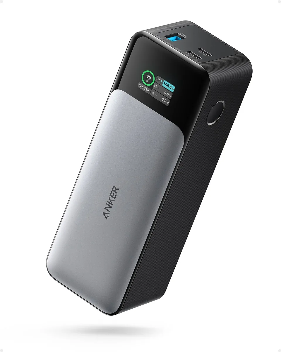 Портативний зарядний пристрій Anker 24000 мАг 3xUSB Type-C Чорний