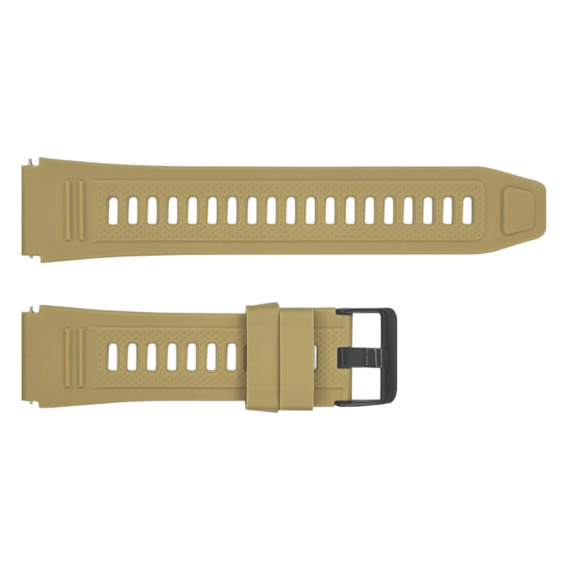 Ремінець Modfit силікон 21 см 21 мм хаки для смарт-годинників