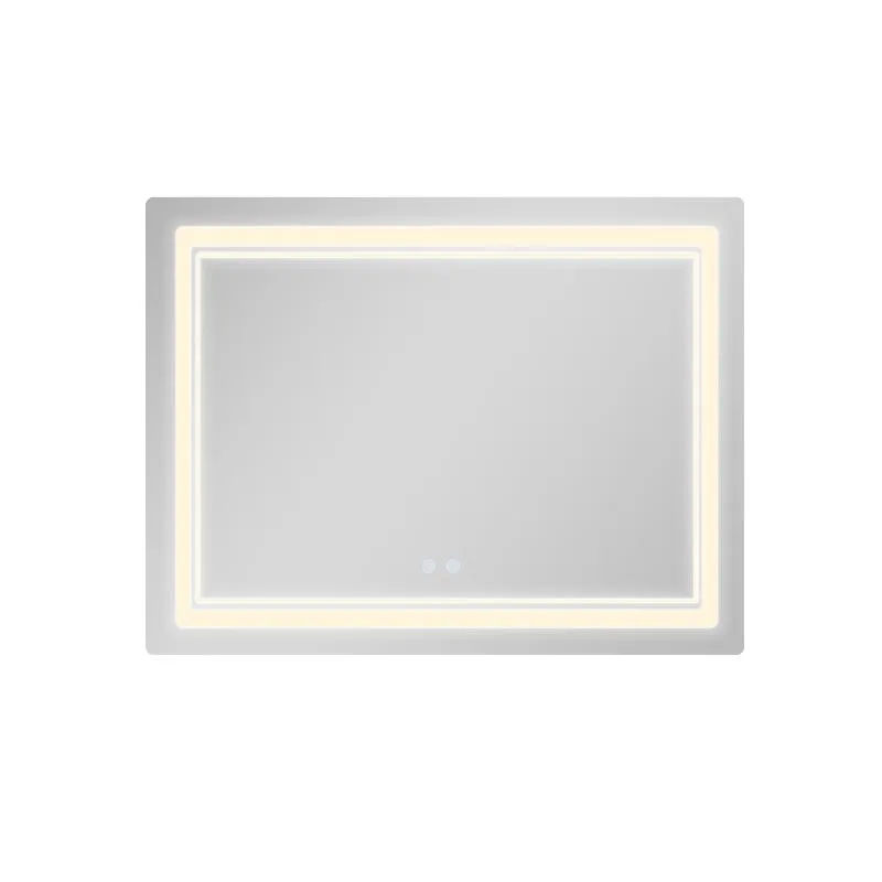 Дзеркало Qtap CA2 з LED-підсвічуванням Touch 1000х800 мм алюміній