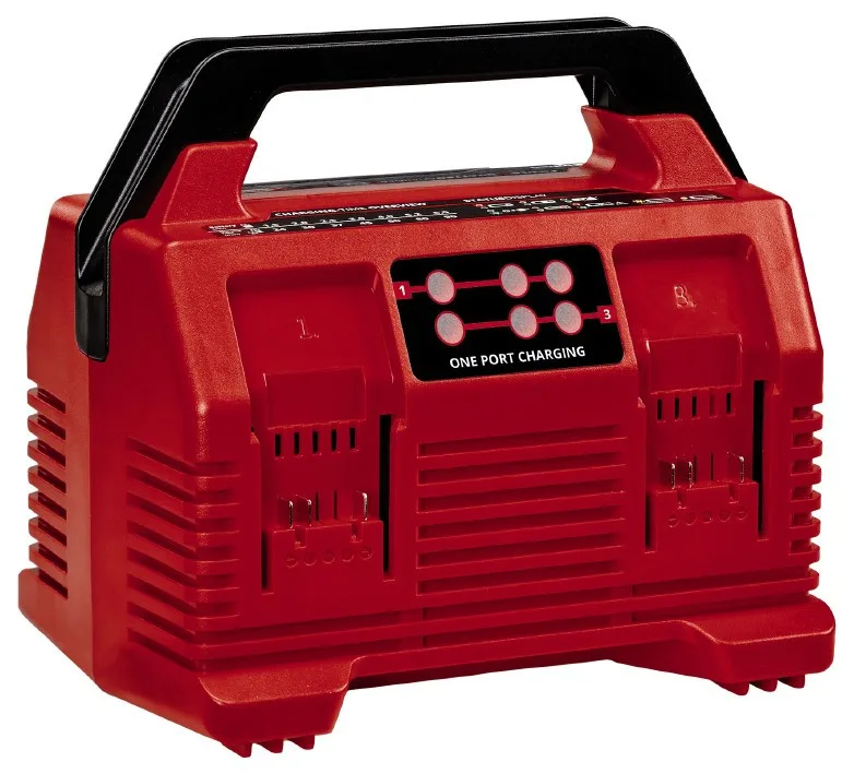 Зарядний пристрій Einhell 2x2 Power X-Quattrocharger 4А 18В для двох акумуляторів швидка зарядка 4А