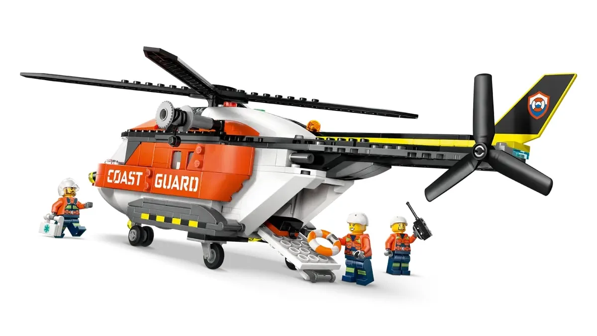 Конструктор LEGO City Гелікоптер берегової охорони