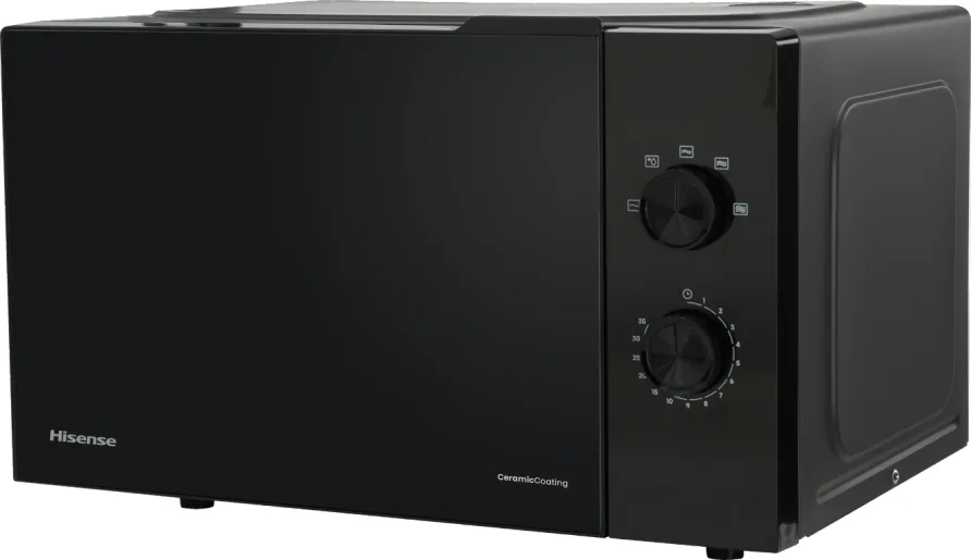 Мікрохвильова піч Hisense 23 л 800 Вт Чорна Кераміка