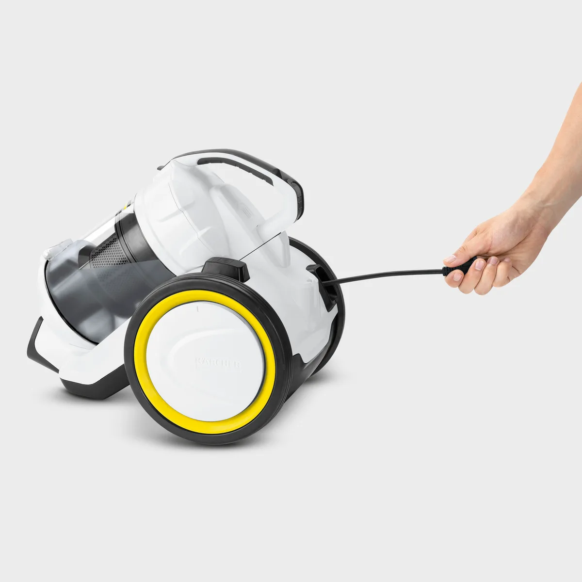 Пилосос Karcher контейнерний 700Вт 0,9л білий HEPA 13