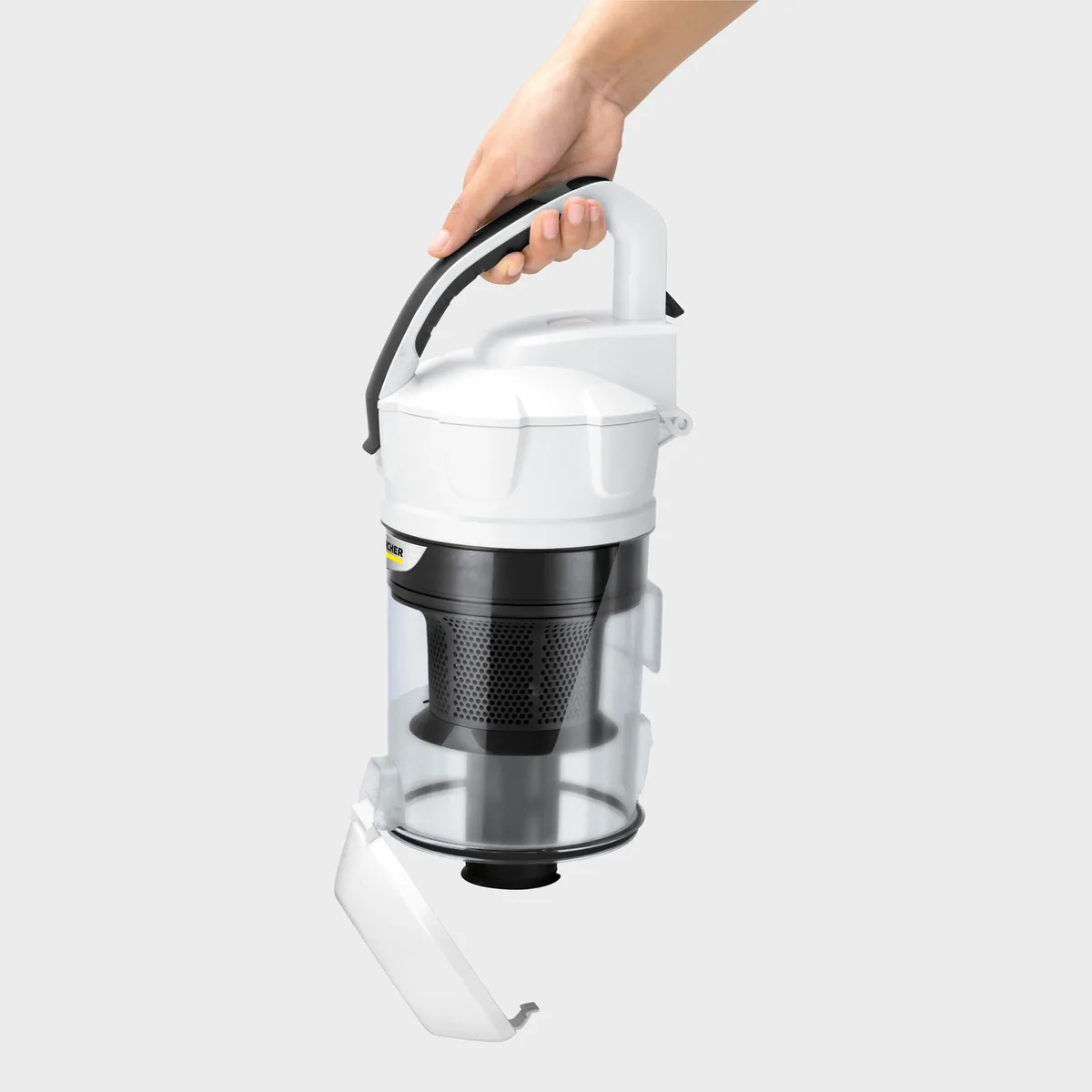Пилосос Karcher контейнерний 700Вт 0,9л білий HEPA 13