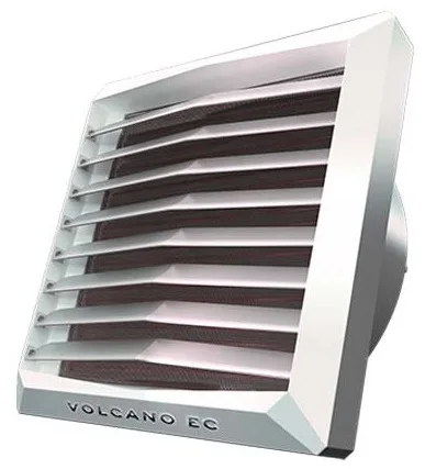 Водяний нагрівач Volcano 5-30 кВт білий 5300 м³/год енергоефективний тепловентилятор