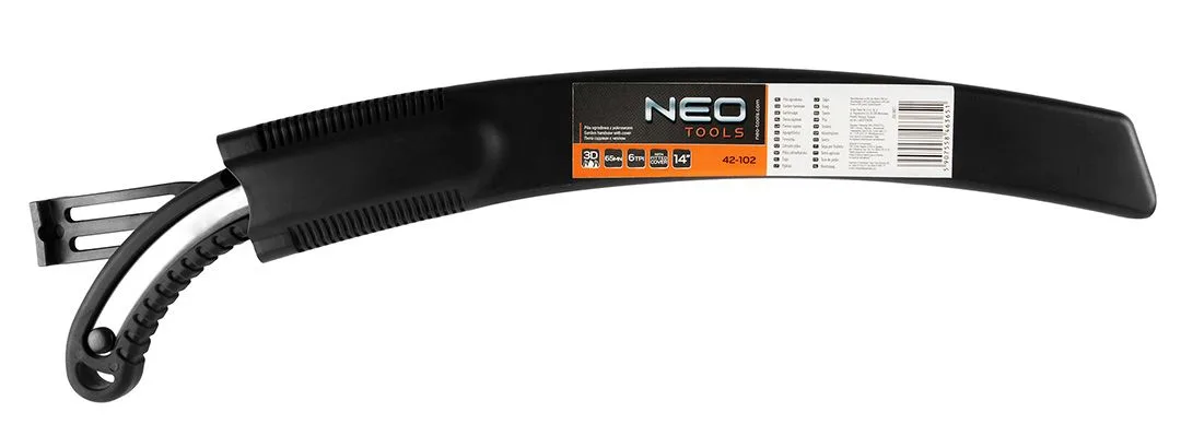 Садова пила Neo Tools, 35 см, 3D зубці, 6 TPI, вага 0,256 кг, з чохлом.