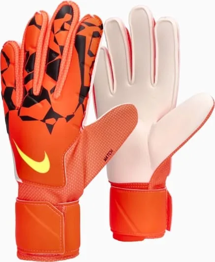 Воротарські рукавиці Nike латекс 5 помаранчеві