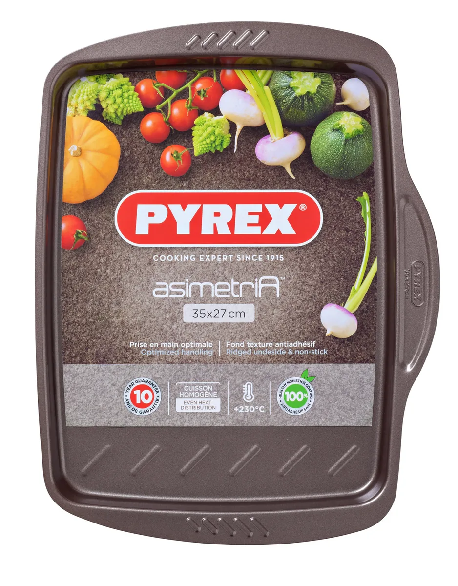 Форма Pyrex вуглецева сталь 35x27 см прямокутна антипригарна