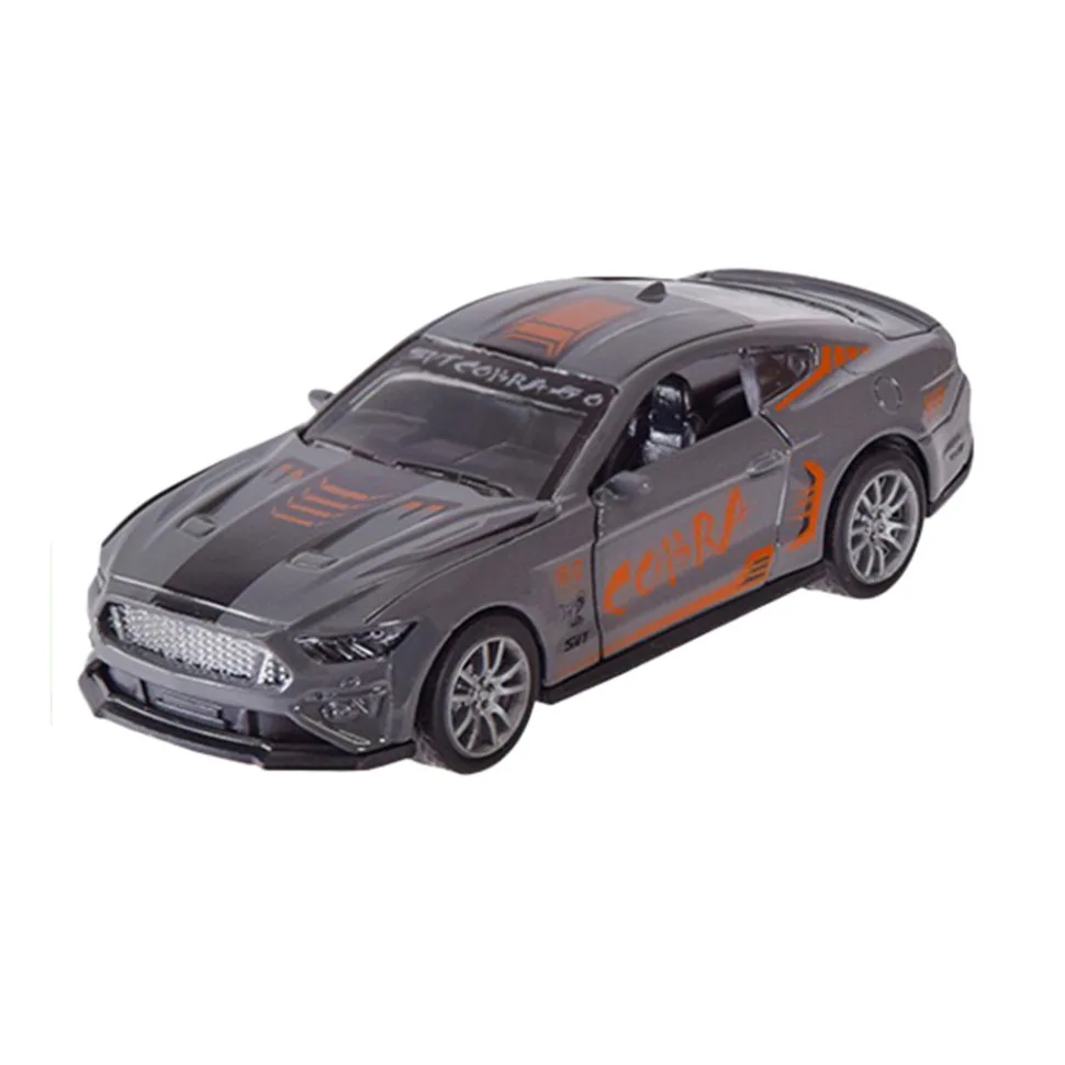 Масштабна металева модель автомобіля Ford Mustang 1:32 Сірий