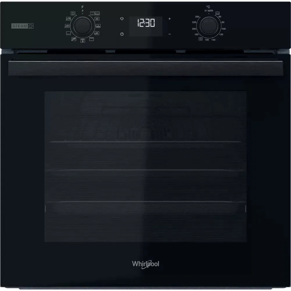 Електрична духова шафа Whirlpool 71 л Чорна 59,5х59,5 см Каталітичне очищення