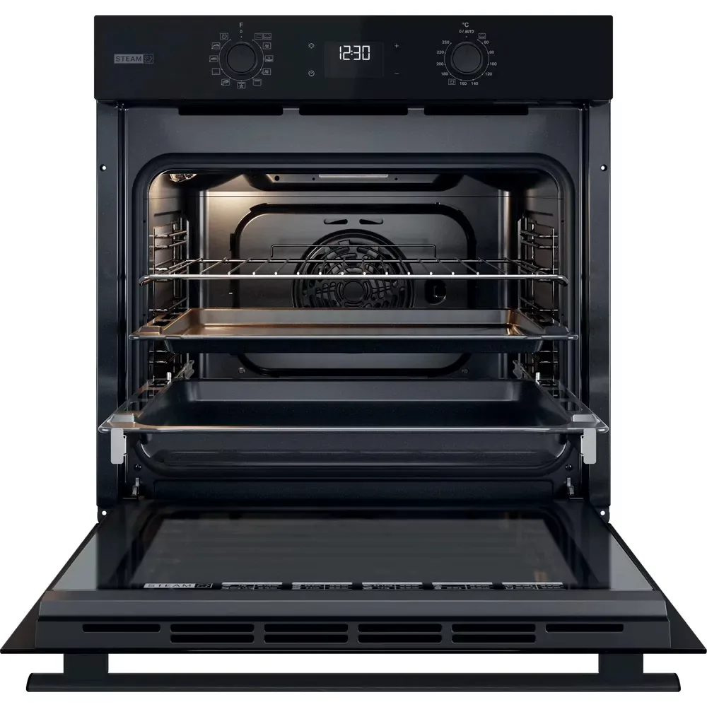 Електрична духова шафа Whirlpool 71 л Чорна 59,5х59,5 см Каталітичне очищення