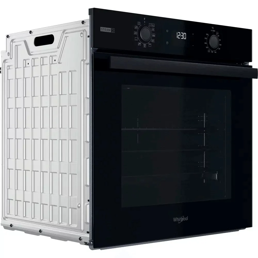 Електрична духова шафа Whirlpool 71 л Чорна 59,5х59,5 см Каталітичне очищення