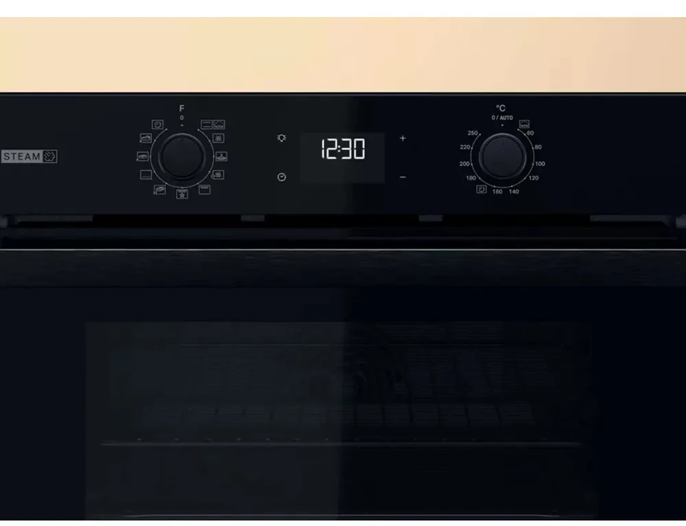 Електрична духова шафа Whirlpool 71 л Чорна 59,5х59,5 см Каталітичне очищення