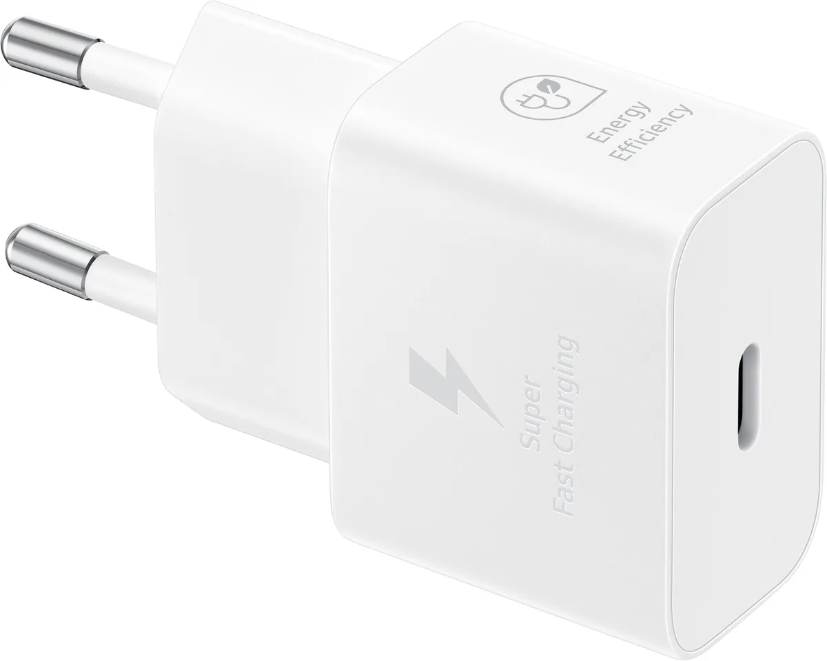 Зарядний пристрій Samsung 25Вт USB-C 1м білий