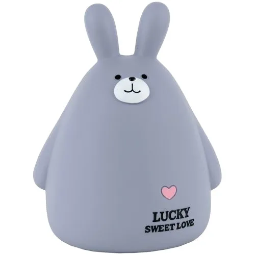 Скарбничка Kite Grey Bunny для дітей стильна скарбничка у вигляді кролика