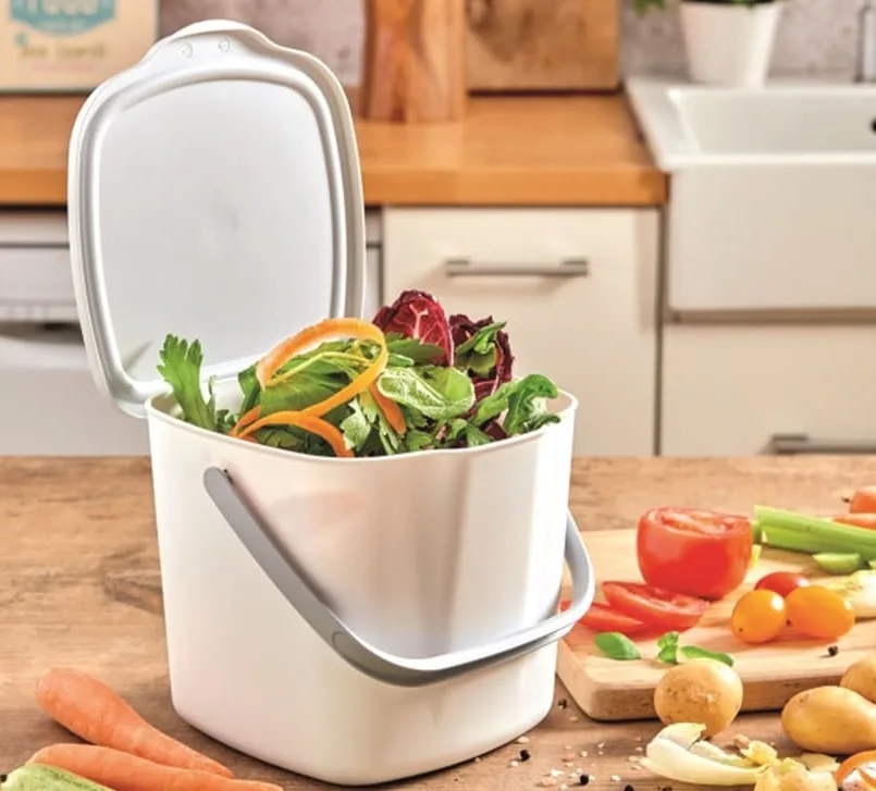 Контейнер для мусора Snips Kitchen пластиковый 3 л белый