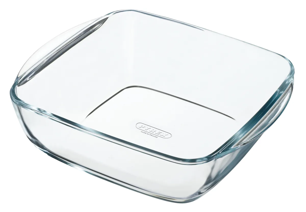 Форма для запікання Pyrex боросилікатне скло 25x22x7 см квадратна