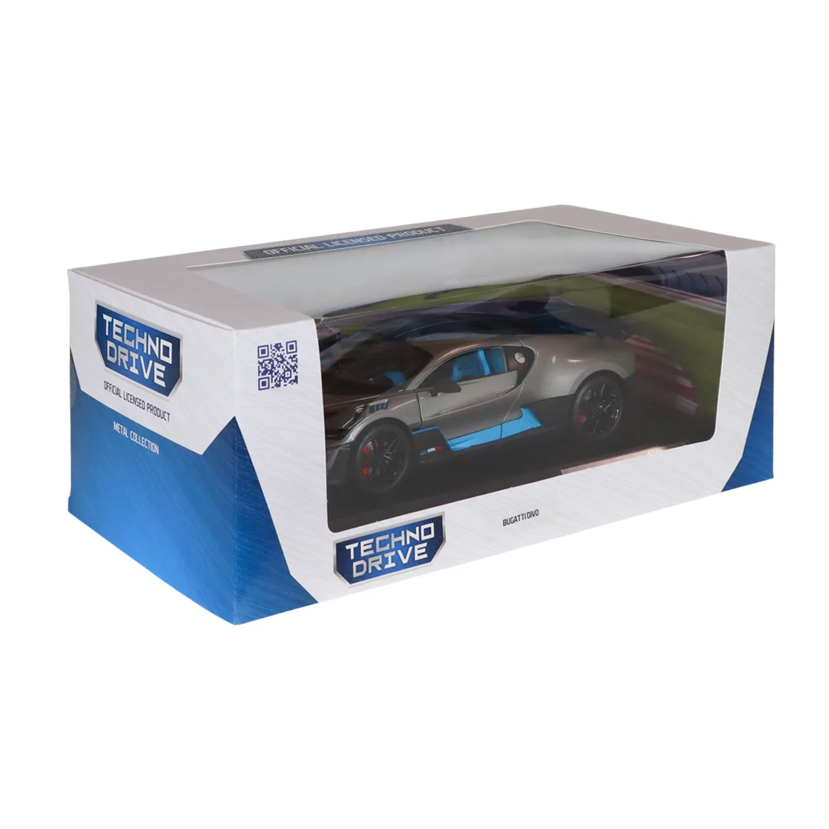 Автомодель TechnoDrive металл 1 18 серый