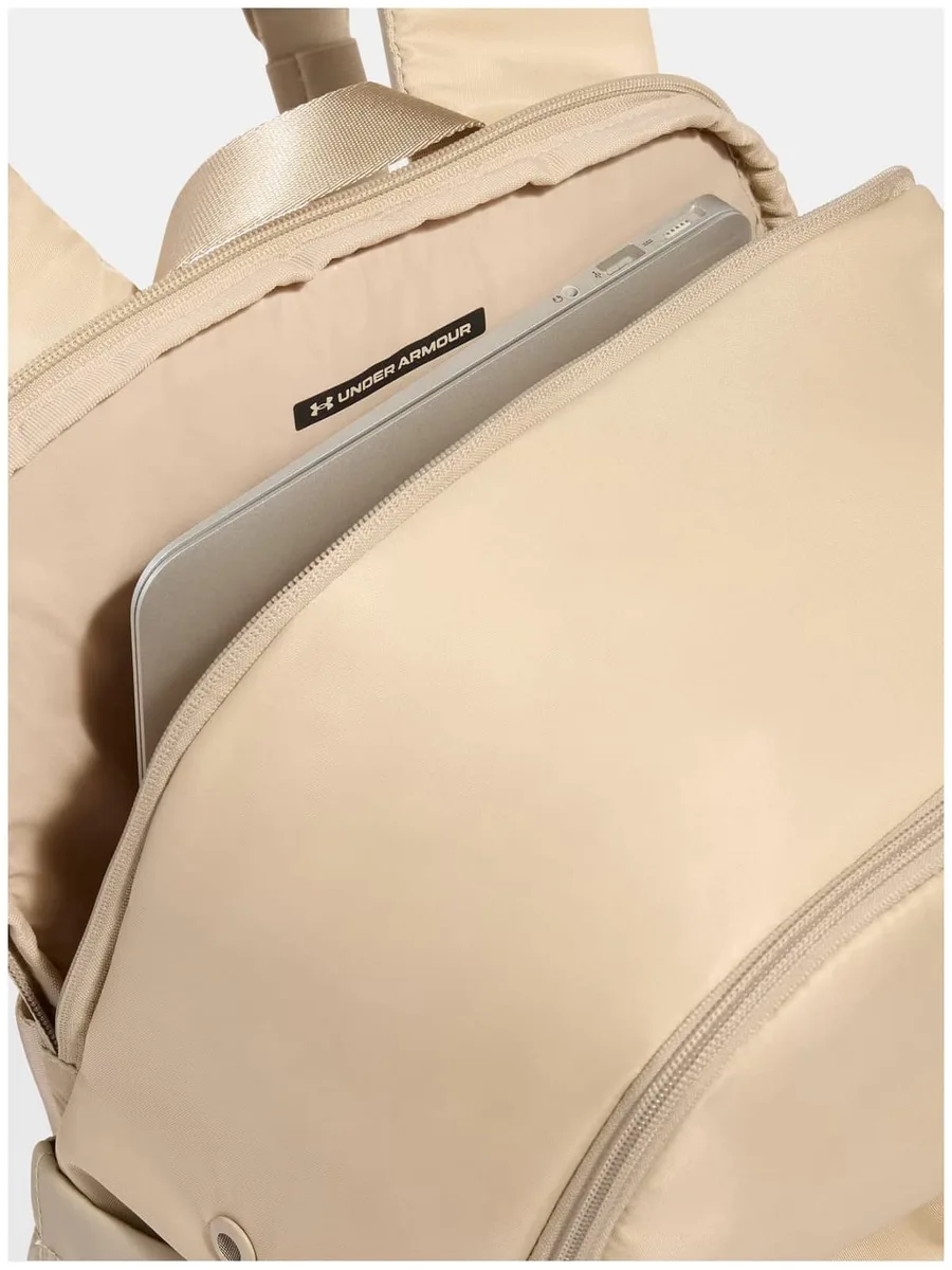 Рюкзак Under Armour 58% нейлон 43х28х14 см бежевий жіночий