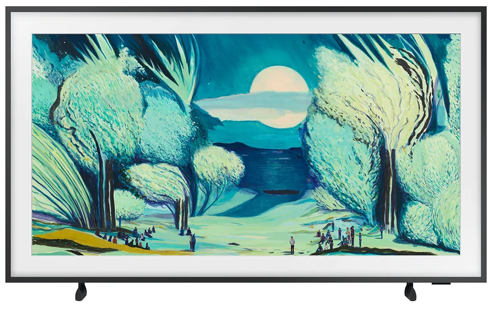 LED-телевізор Samsung QLED 50 дюймів Чорний UHD 4K