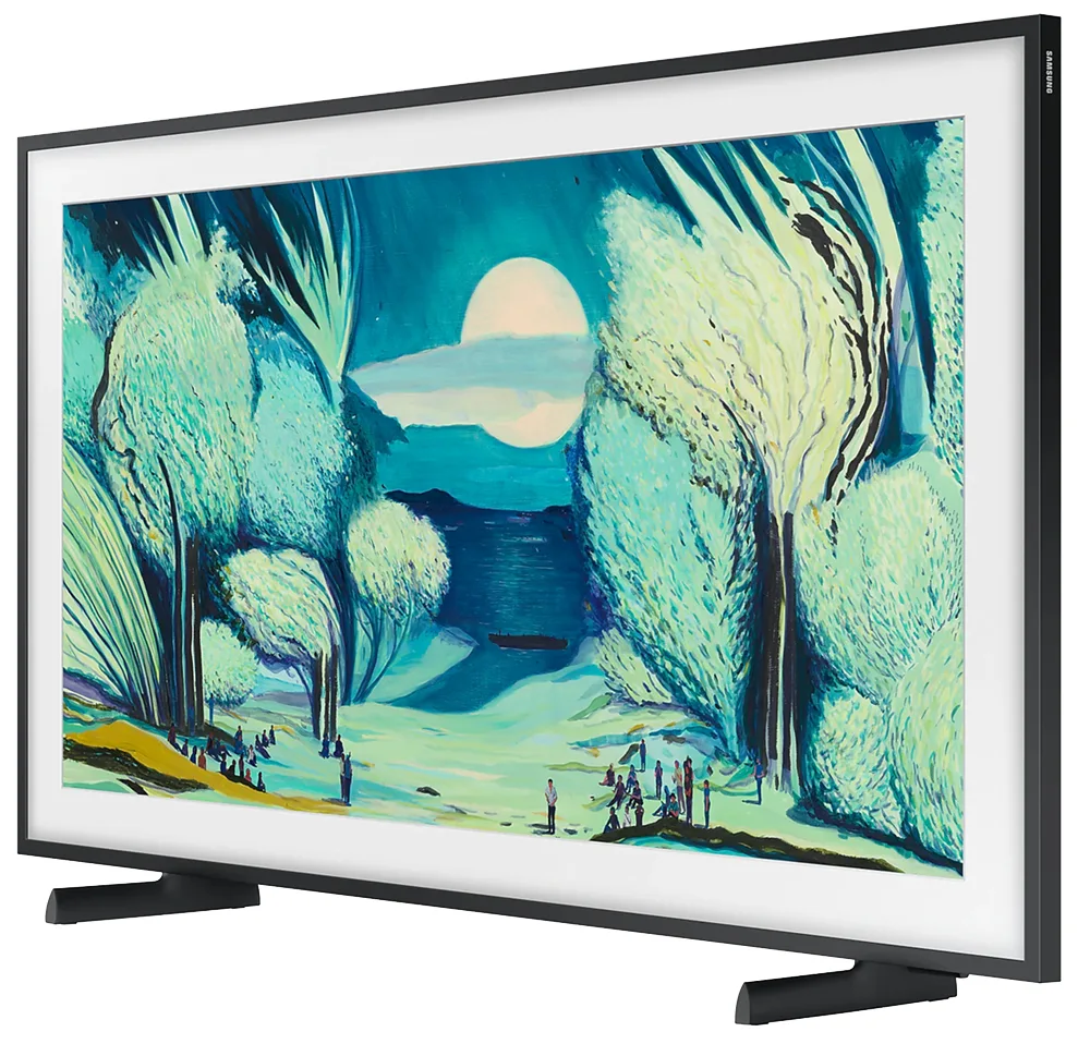 LED-телевізор Samsung QLED 50 дюймів Чорний UHD 4K