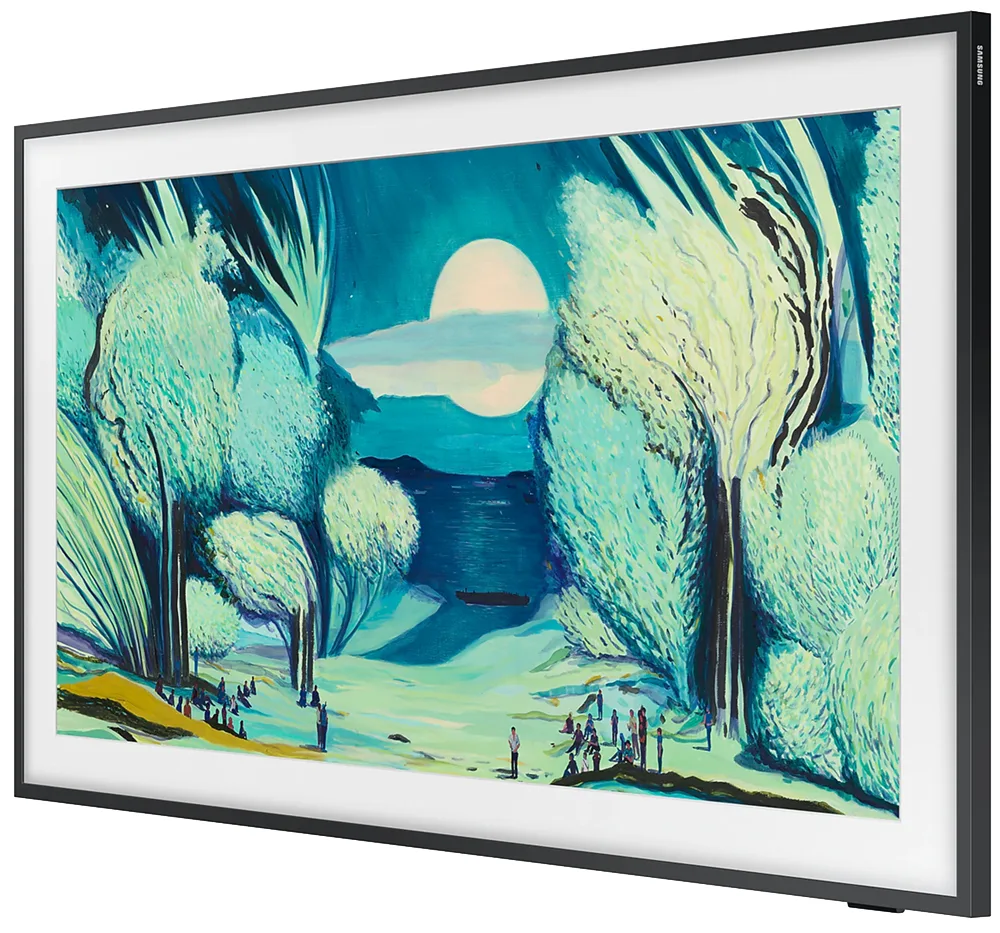 LED-телевізор Samsung QLED 50 дюймів Чорний UHD 4K