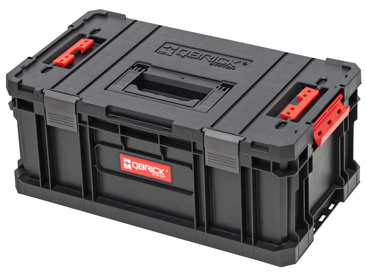 Ящик для інструментів QBRICK пластиковий 26 л 530х313х223 мм чорний