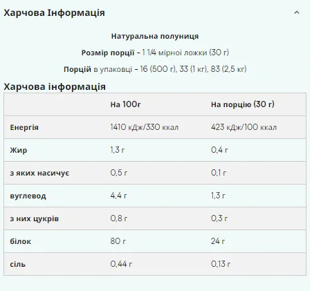 MyProtein Soy Protein Isolate 2500g Ванильный растительный белок без лактозы