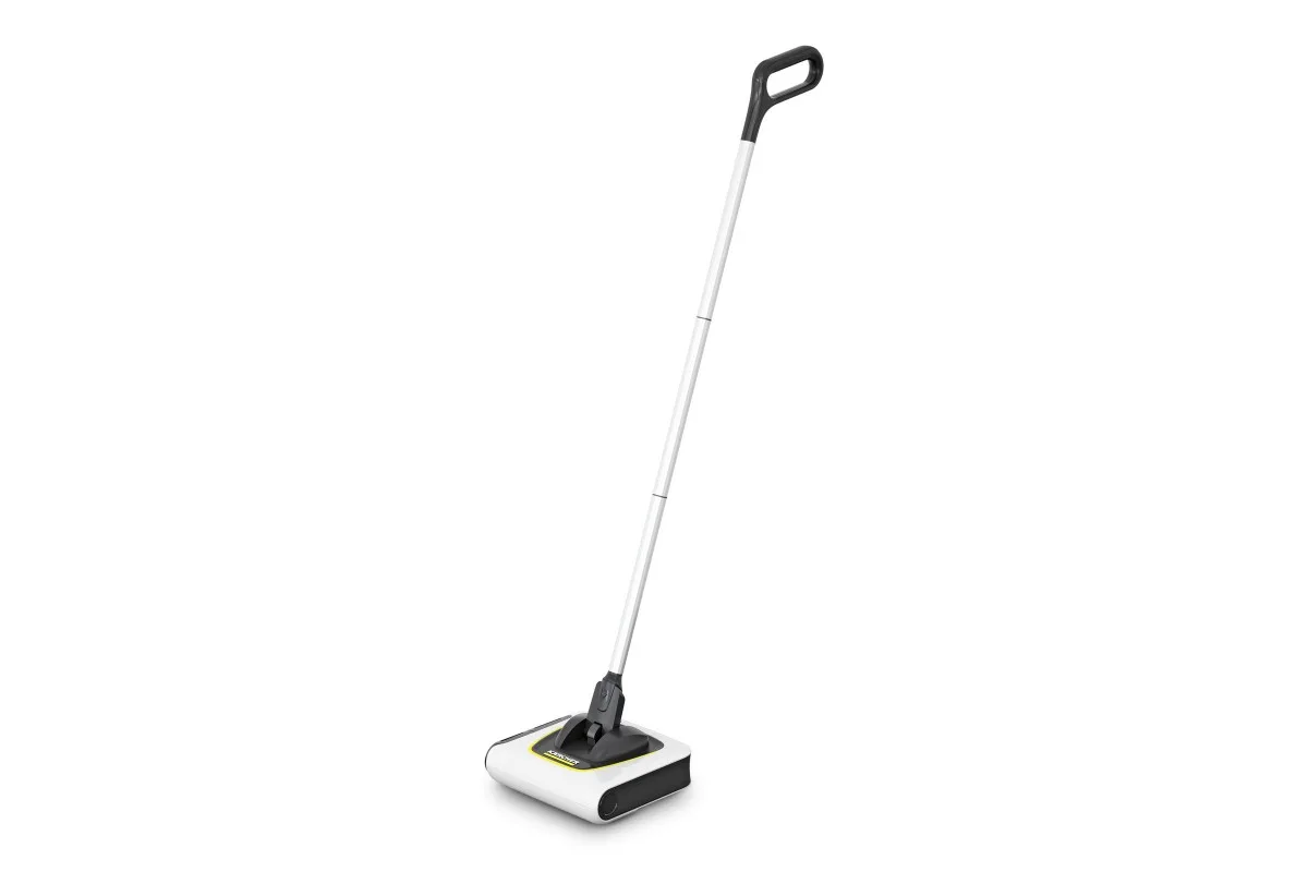 Безпровідний пилосос Karcher KB 5, потужність 20Вт, об'єм контейнера - 0.37л, автономна робота до 30 хвилин, жовто-чорний дизайн.