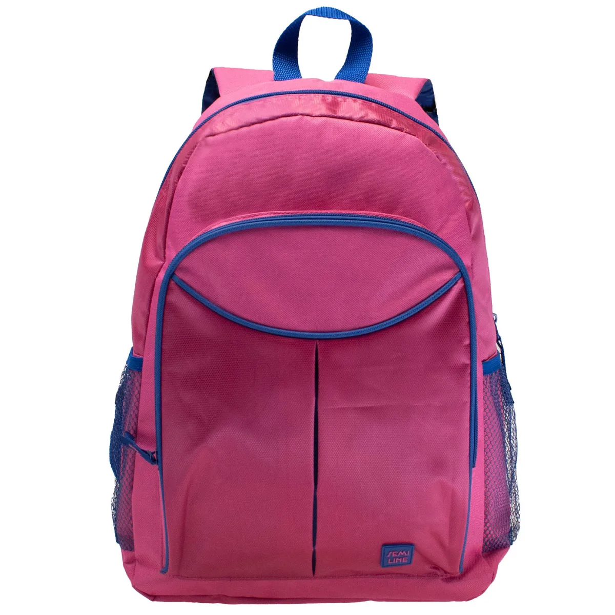 Рюкзак міський 600D Polyester 20 л Рожевий/Синій