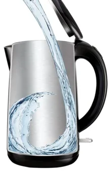 Електрочайник Tefal Safe`tea 1.7л, Strix, пластиковий, чорний глянцевий.