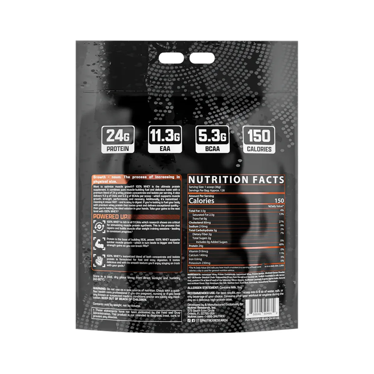 Nutrex 100% Whey Протеїн 4545 г Шоколад
