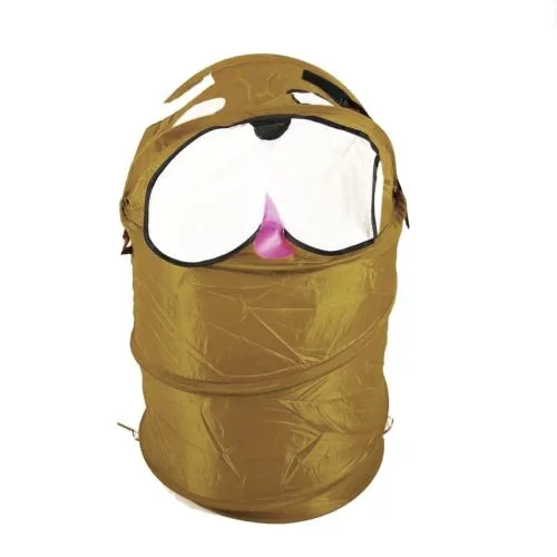 Корзина для іграшок MIC коричнева з металевим каркасом 45 x 47 см