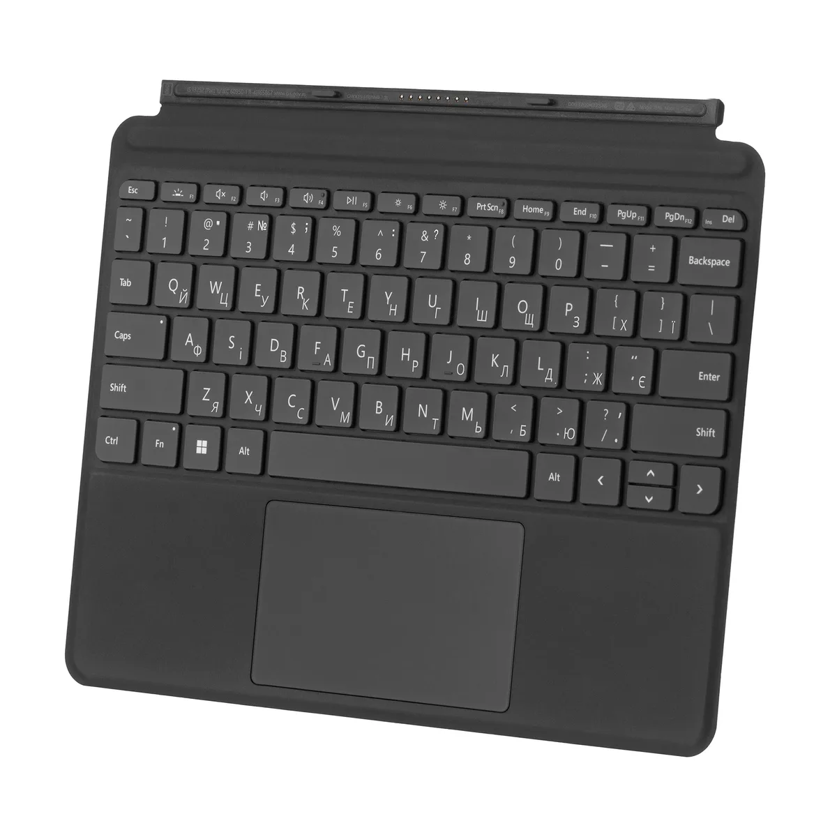 Клавиатура для планшета Microsoft Surface Go 4 Type Cover, УКР/АНГ, черная