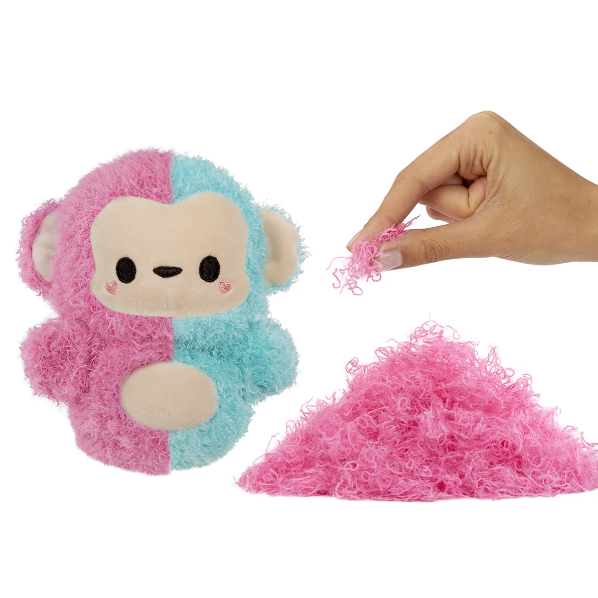 М’яка іграшка-антистрес Fluffie Stuffiez поліестер 11,43x26,67 см Мавпочка