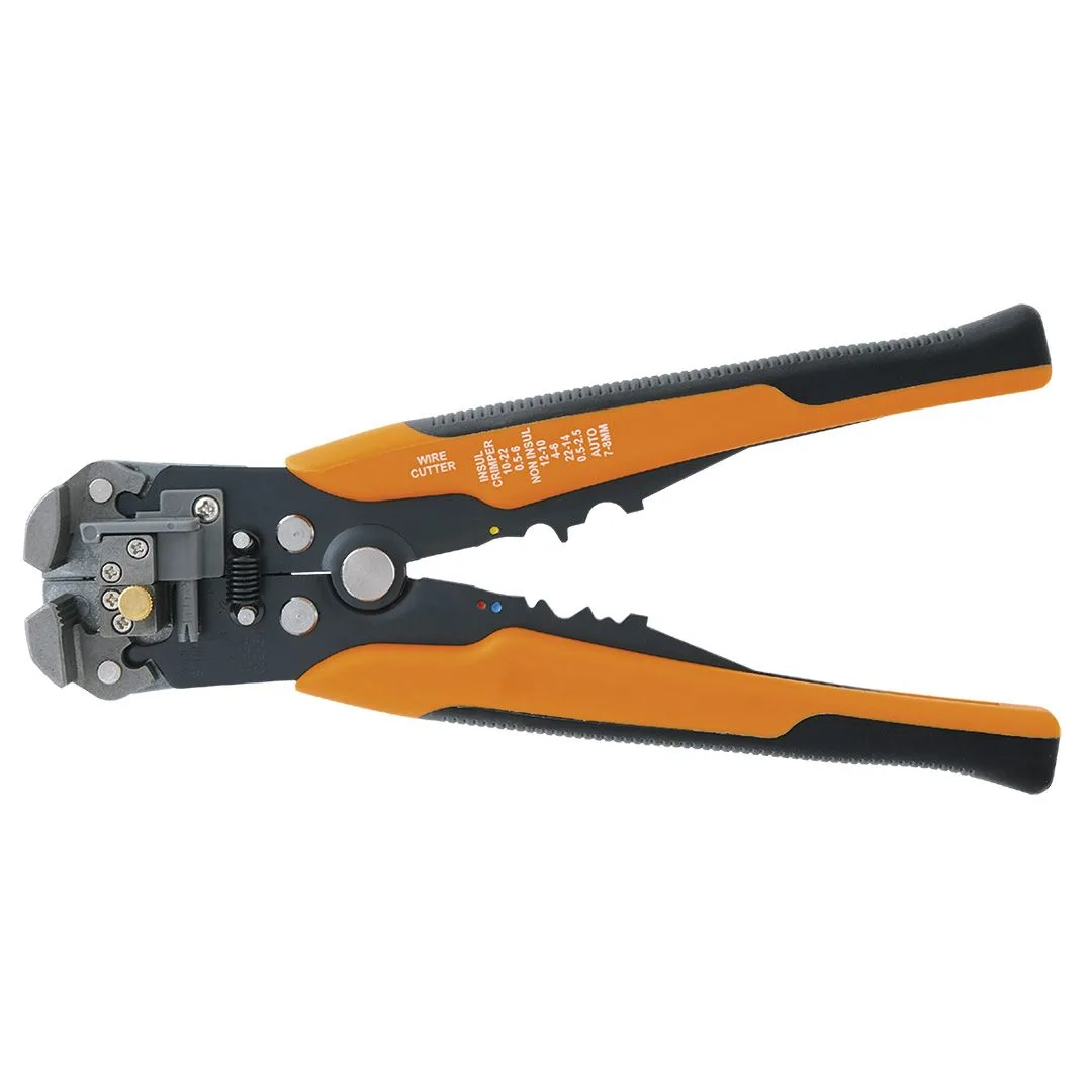 Автоматичний знімач ізоляції Neo Tools для кабелів 0.5-6мм2, RG6/59, довжина 205мм, кусачки.