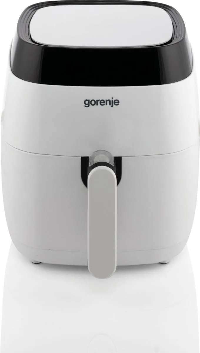 Мультипіч Gorenje 1400Вт, чаша 3.5л, сенсорне управління, 9 автоматичних програм, пластиковий корпус, білий колір.