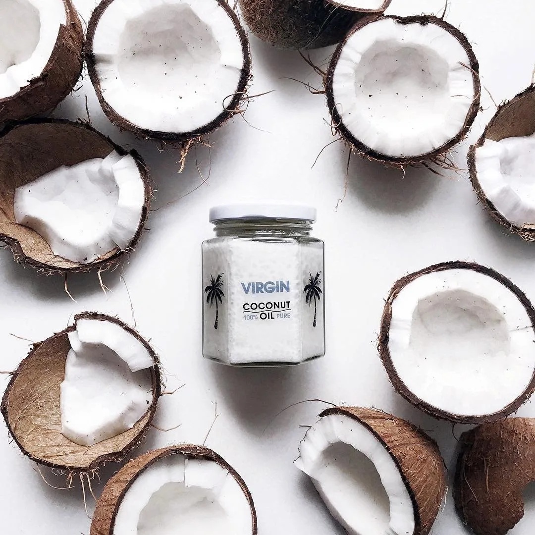 Нерафінована кокосова олія Hillary VIRGIN COCONUT OIL, 200 мл