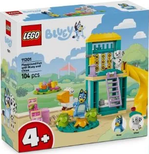Конструктор LEGO Bluey 4+ різнокольоровий тварини